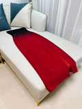 Elegant Sheath Strapless Ombre Burgundy Red Slim Fit Satin Prom Dress Evening Dresses HZ1024