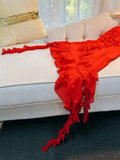 Sexy Sheath Straps Red Short Chiffon Homecoming Dresses 18th Birthday Outfit HZ1024