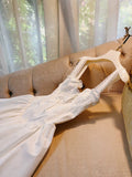 Modest A Line Straps Short Lace White Homecoming Dresses Party Dress HZ1024