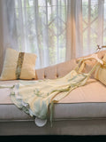 Modest A Line Straps Sage Green Satin Backless Homecoming Dresses Birthday Outfits HZ1024