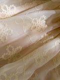 Modest Ball Gown Straps Lace Ruffles Long Length Prom Dress Formal Dresses HZ1024