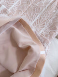 Simple A line Spaghetti Straps Lace Short Homecoming Dresses Birthday Outfit HZ1024