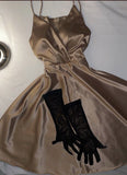 16th Birthday A Line Spaghetti Straps Champagne Homecoming Dresses Short Party Dress HZ1024