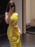 Sexy Sheath Scoop Neckline Long Prom Dresses HZ1024