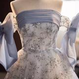 Vintage Ball Gown Strapless Tulle Sweet 16 Dresses HZ1024